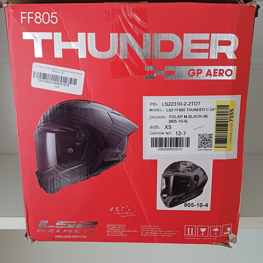 Silniční přilba LS2 Thunder GP AERO Carbon - 9