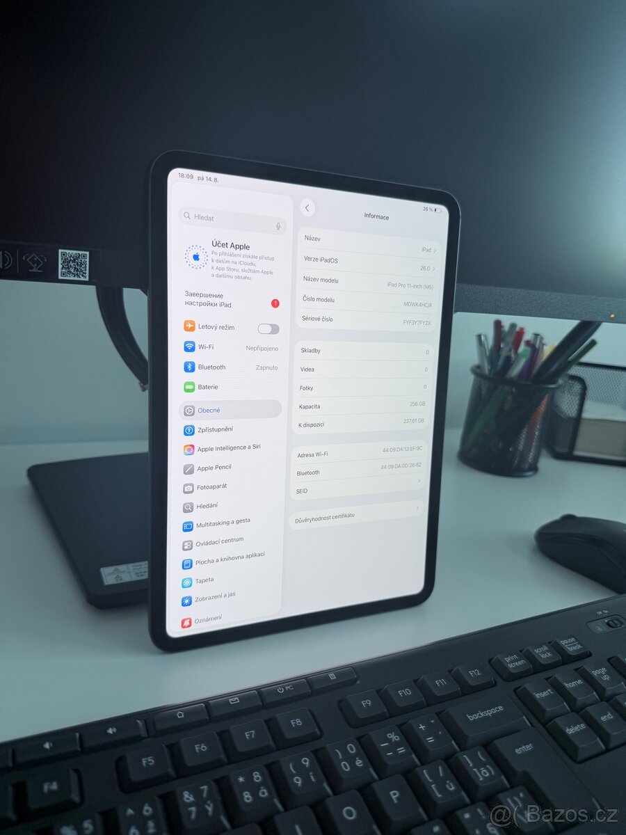 Apple iPad Pro 11” M5 256GB Wi-Fi – jako nový - 9