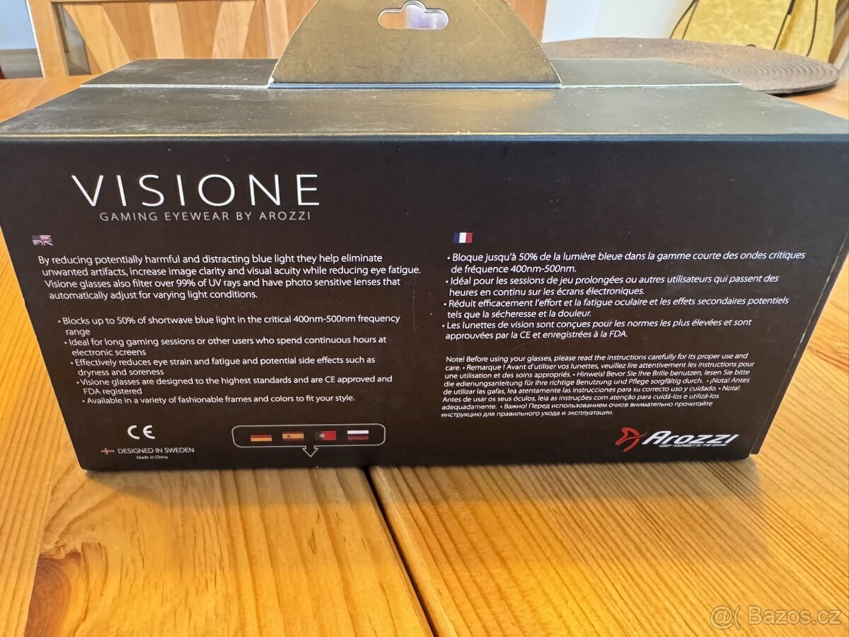 Herní brýle Arozzi Visione VX500-3 – zánovní - 9