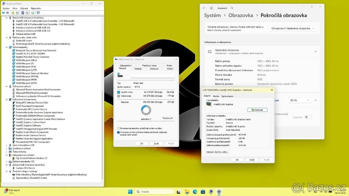 LENOVO E14 /i3-1115G4/8GB/SSD256GB/1920x1080/WIN11/ZÁRUKA - 9