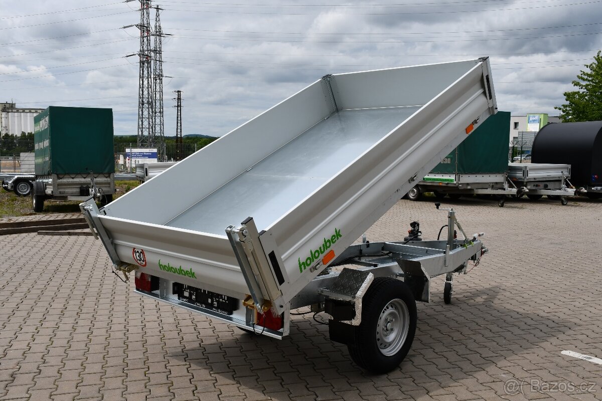 Jednostranný sklápěč 1,8 t, 2500x1500x350 mm - 9