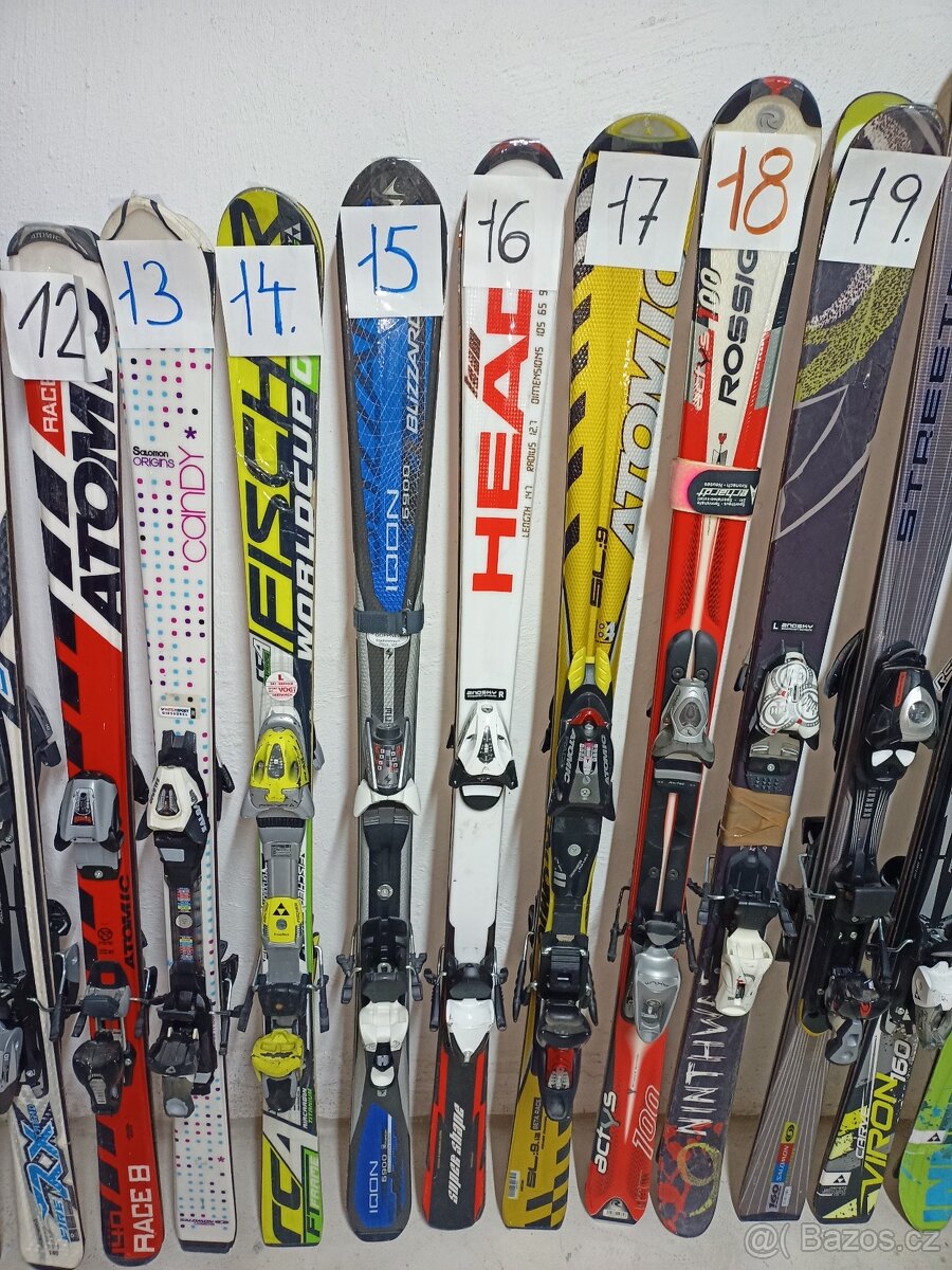 Prodám různé carvingové lyže. - 9