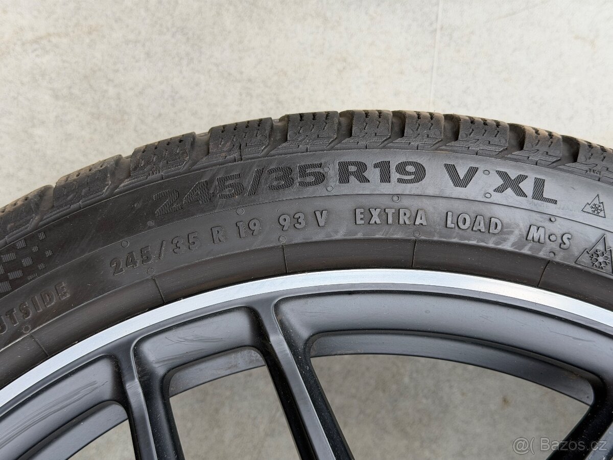 Mercedes R19 A45 A45s AMG zimní 8,5J x 19 Et46 - 9