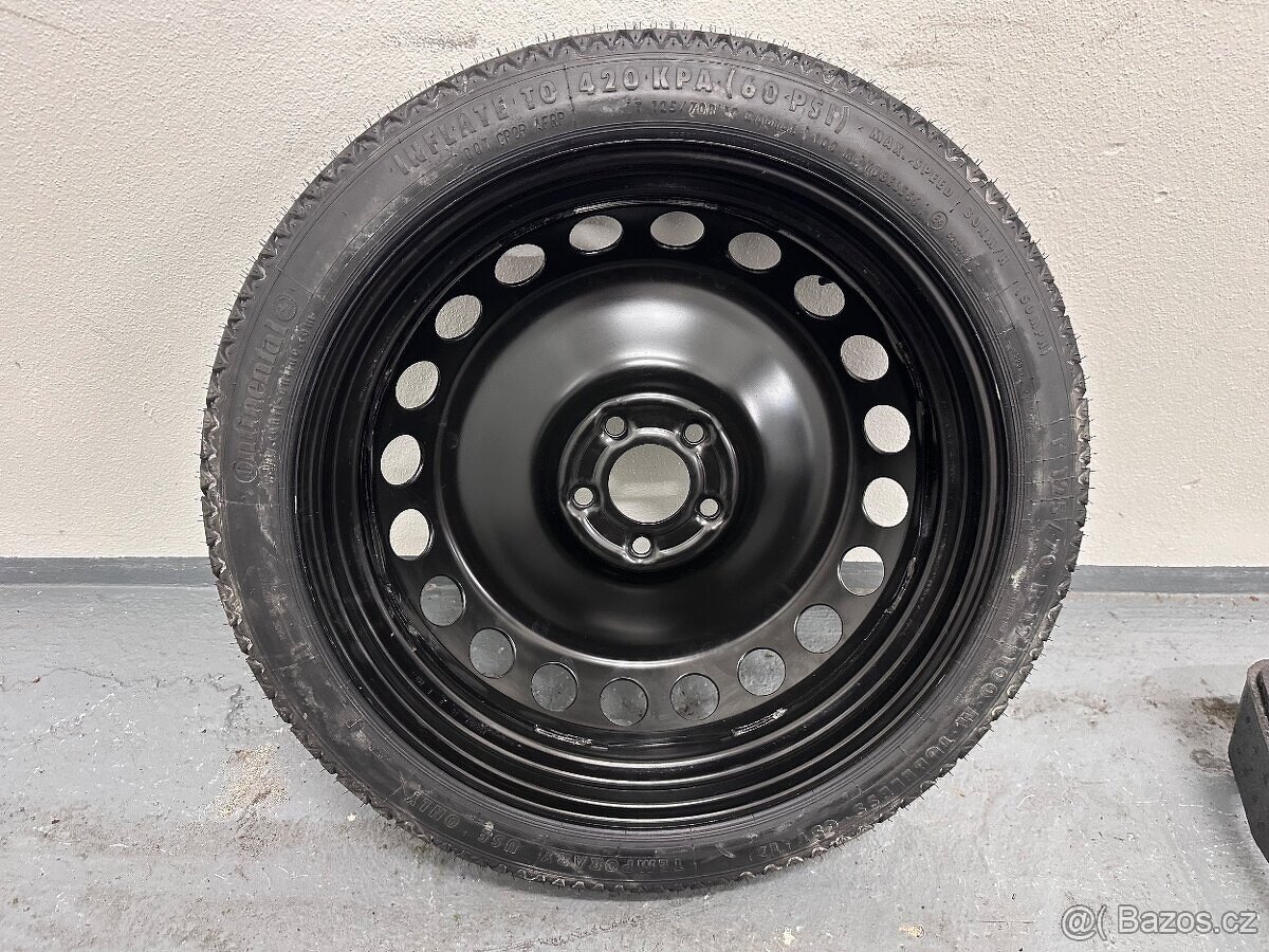 Rezervní dojezdové kolo Audi A4 B8 Kolo je nepoužité - 9