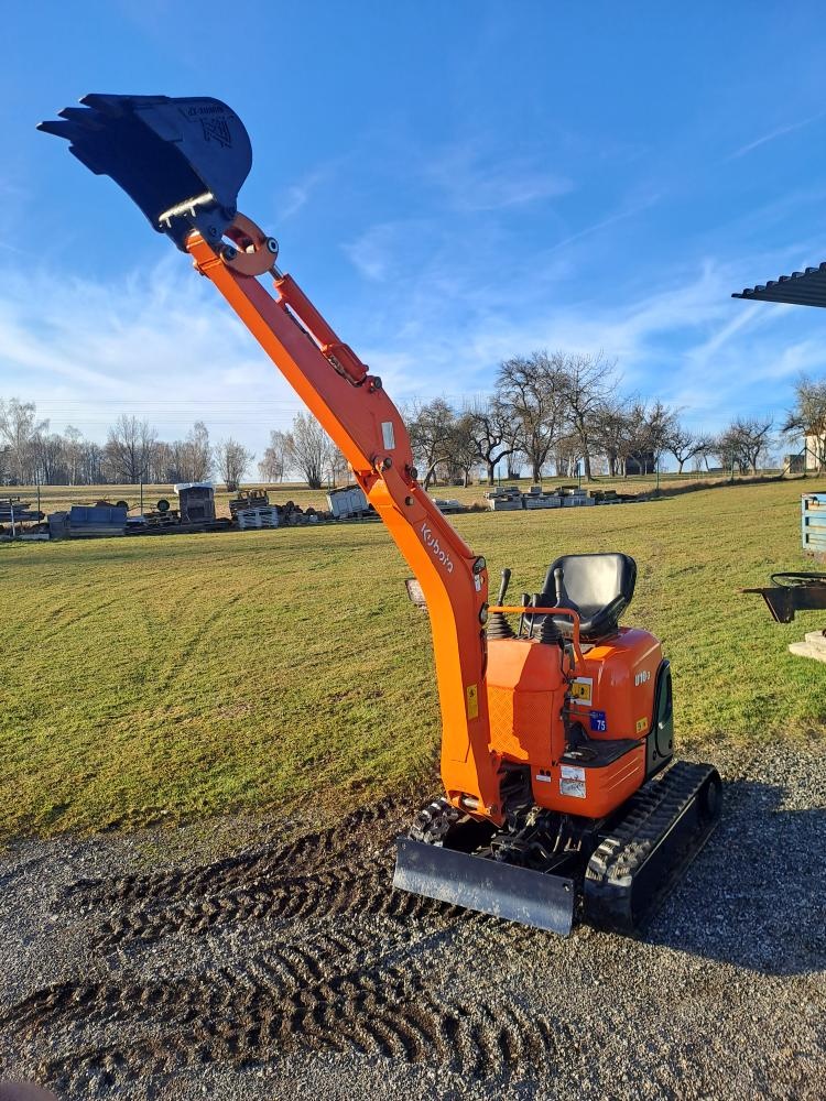Minibagr Kubota U10-3, - 9