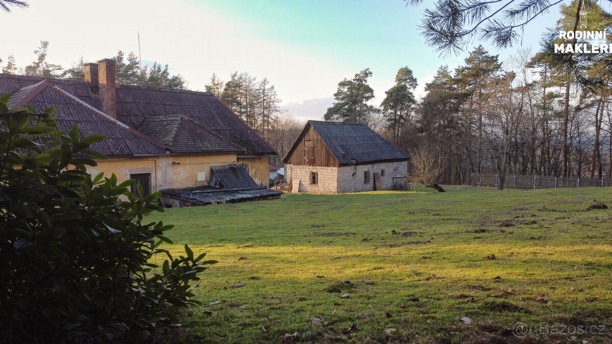 Rodinný dům se stodolou a pozemkem 3600 m2, Prachov, okr. Ji - 9