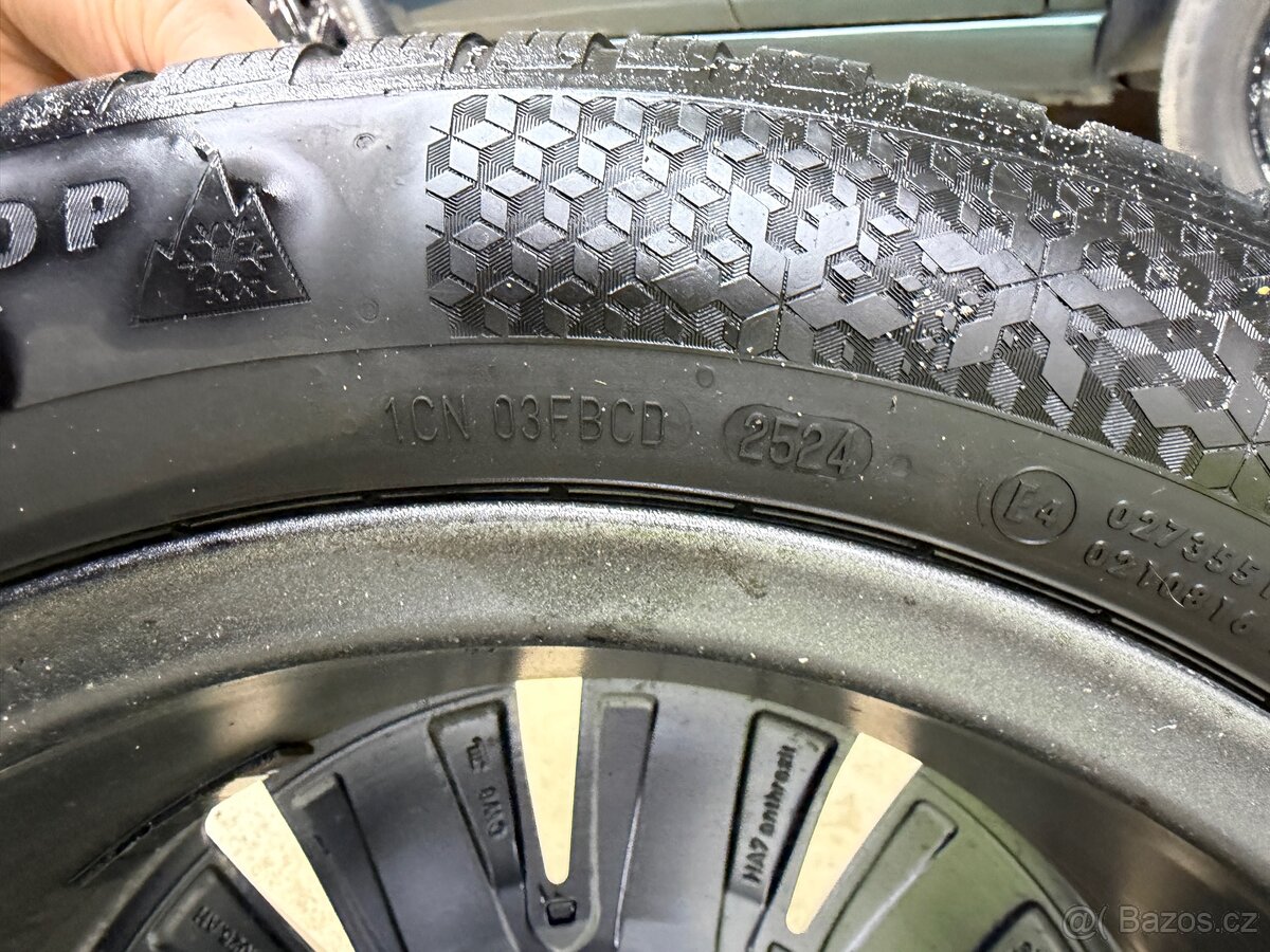 Prodám zimní pneu +alu - 9
