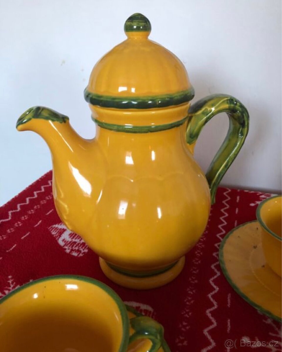 Keramická italská jídelní souprava - 9