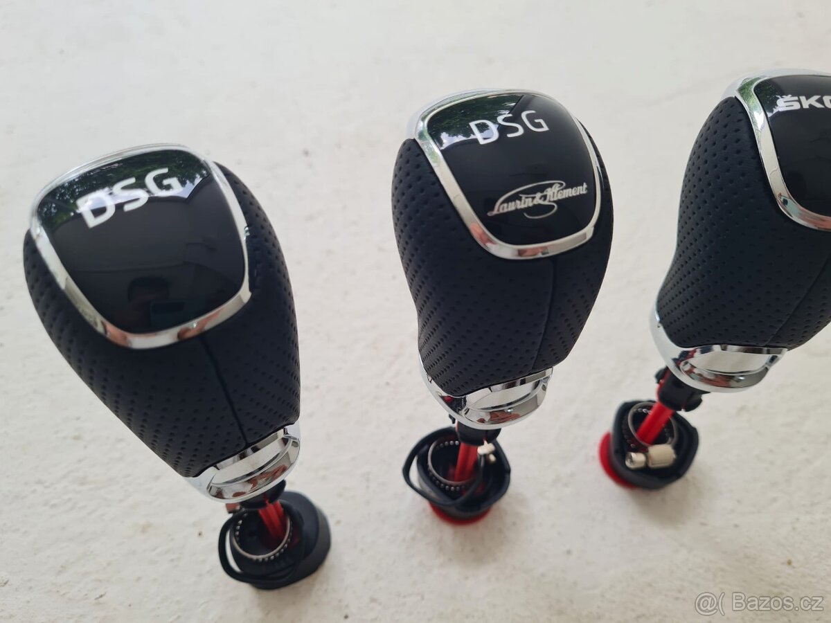 Alcantara / Perforovaná - hlavica DSG ŠKODA - 9