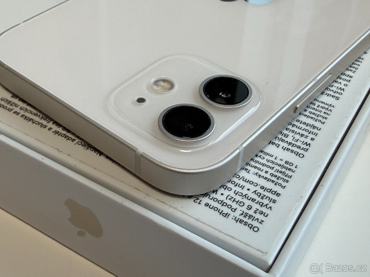 Apple iPhone 12 128 GB, White, CZ, super stav - 9