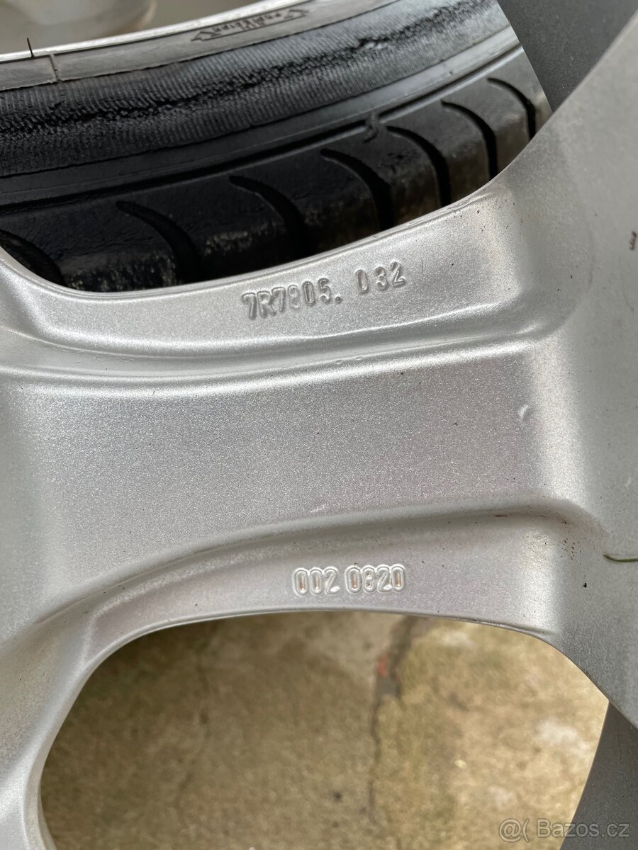 Prodám ALU kola RONAL 17" 225/47ZR 17 nová cena - 9