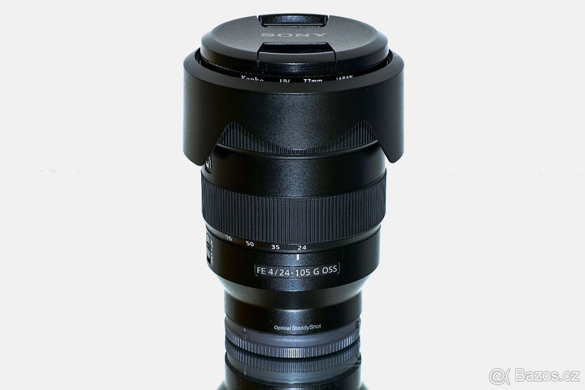 Sony FE 24-105 mm f/4 G OSS + UV filtr Hoya TOP STAV - 9