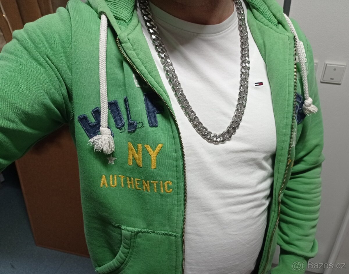 NOVÝ masivní pánský náhrdelník Pancer Silver steel š. 15 mm - 9