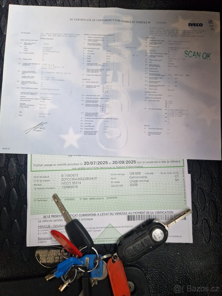 Daily 2,3 110kw - pouze 110 . 000 km - 9