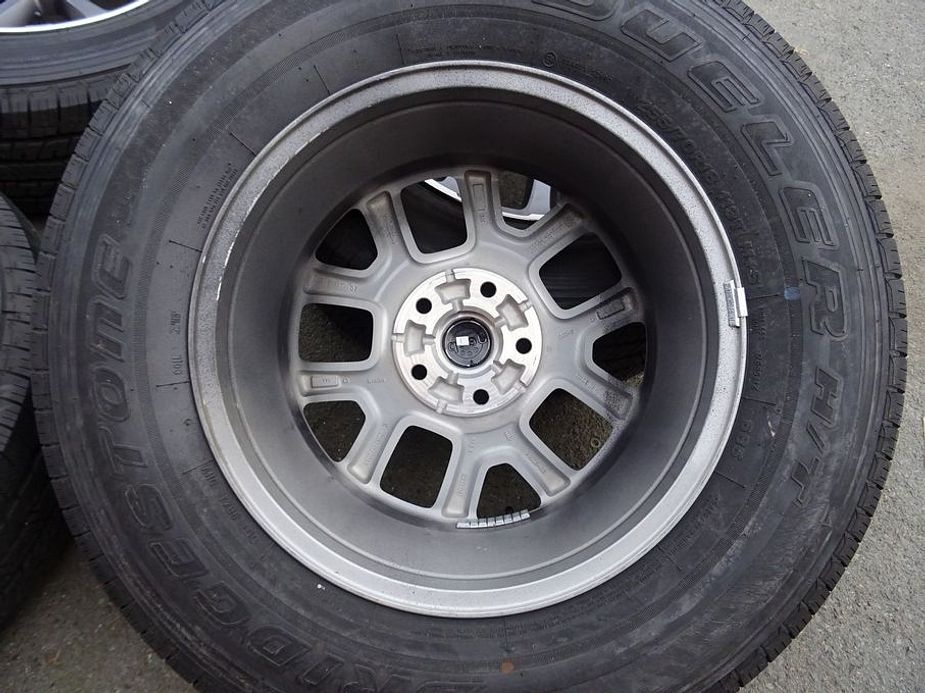 Alu disky Jeep Wrangler, 18", 5x127, celoroční Bridgestone - 9