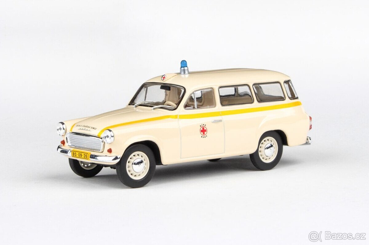 Modely Škoda sanitní 1:43 Abrex - 9
