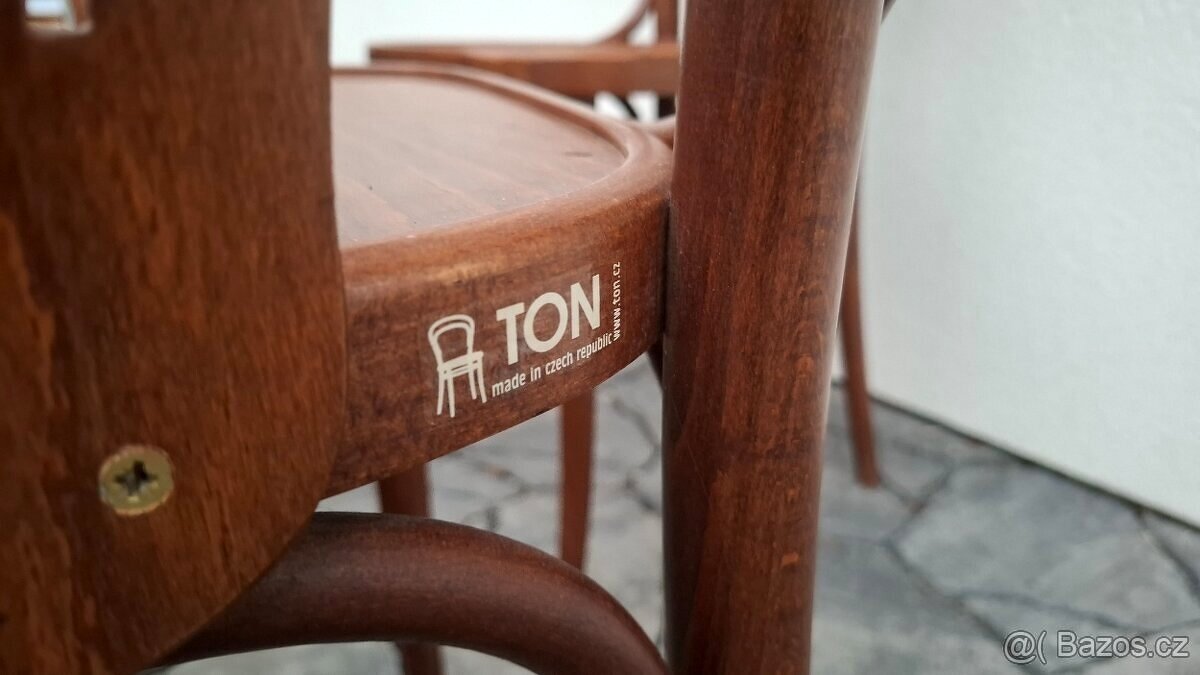 Židle TON č.24 - 4ks - 9