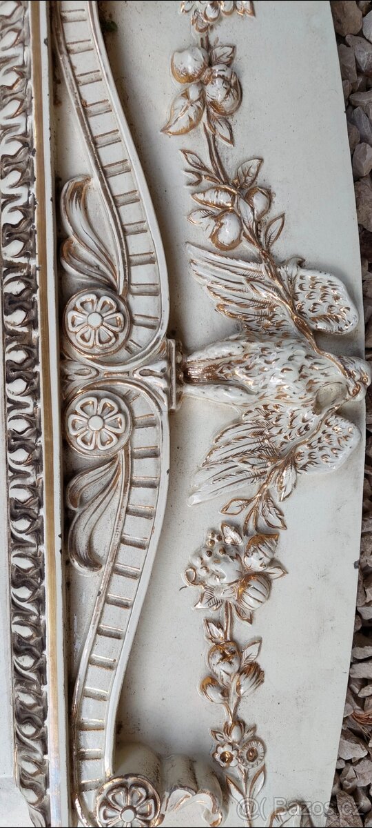 Starozitná kachlová kamna, krb - 9