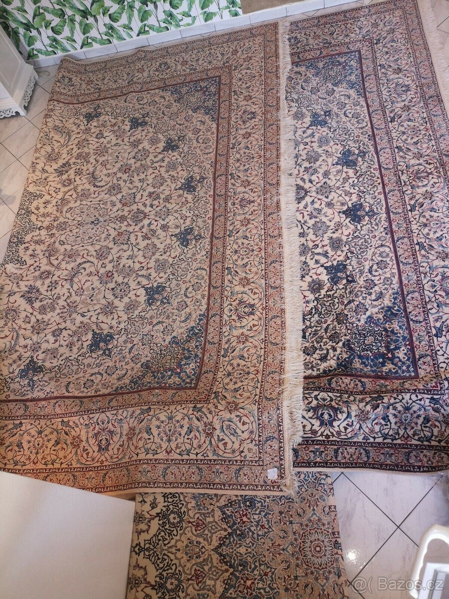 Orientální koberec, perský koberec, Nain 4La 500x360, extra - 9