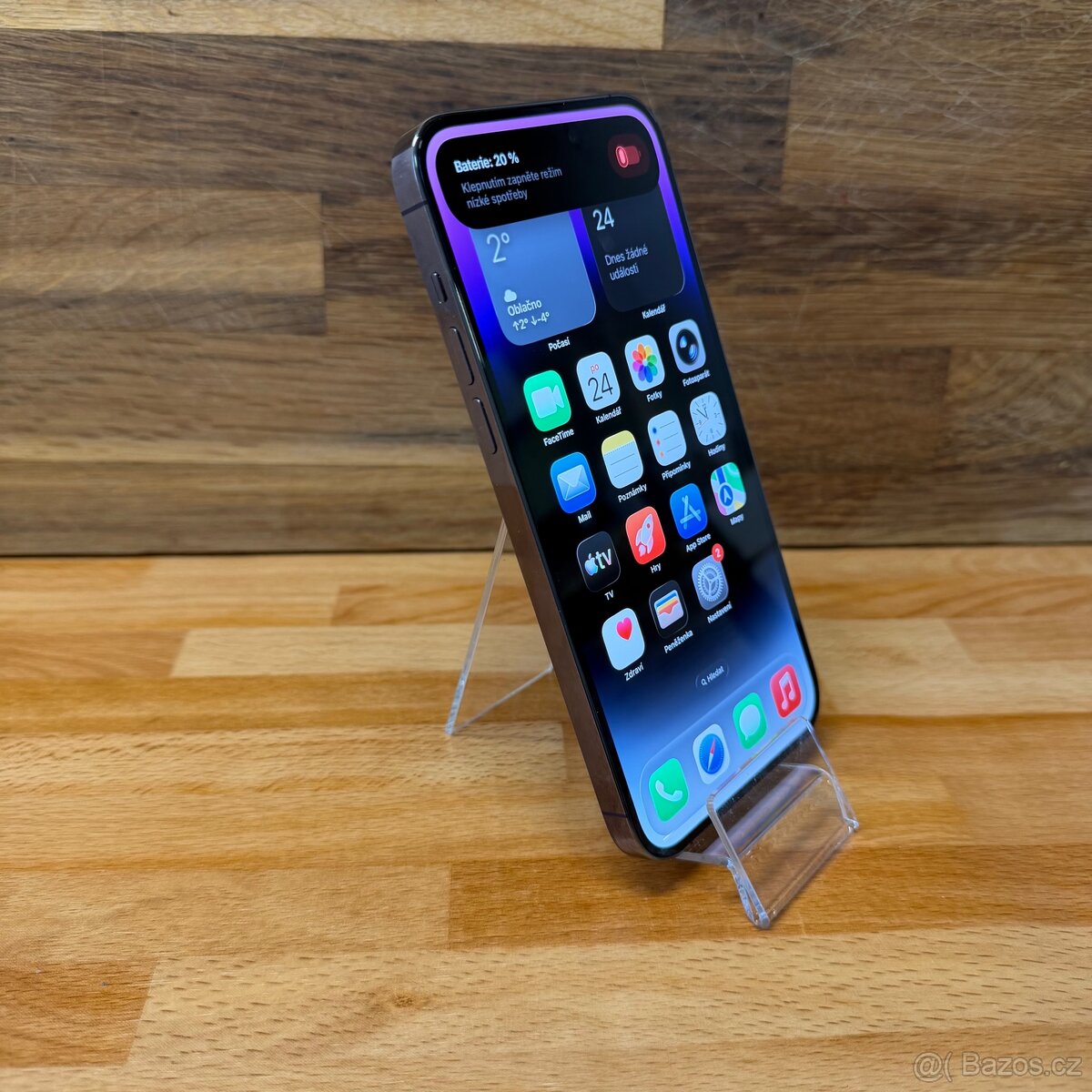 IPhone 14 Pro Max 256GB, fialový, eSIM (rok záruka) - 9