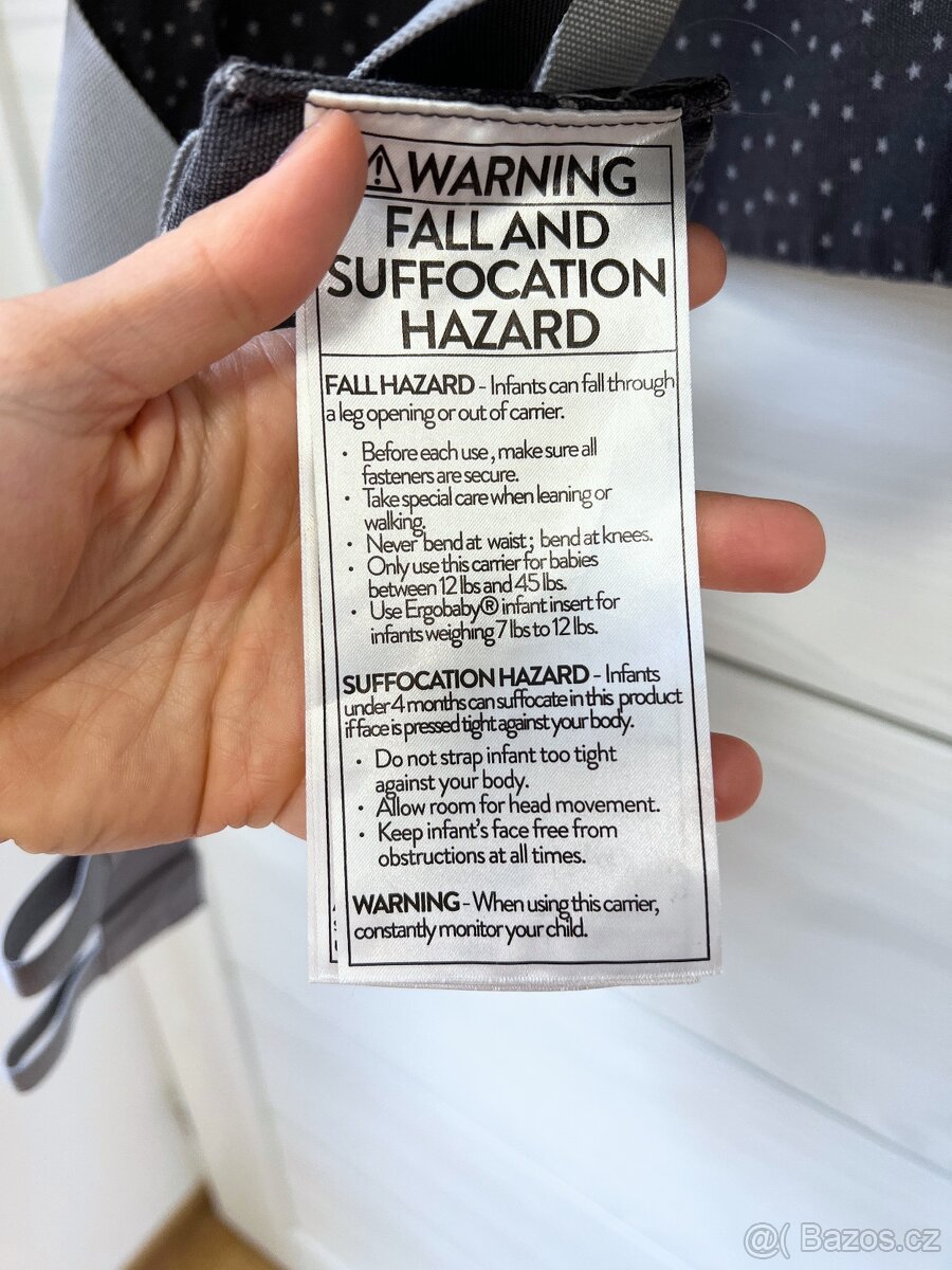 Ergonomické nosítko Ergobaby Original Starry Sky - jako nové - 9