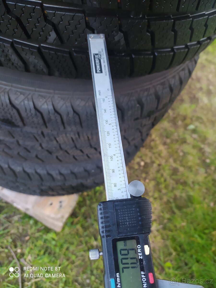 PLECHOVÉ KOLA BMW 5x120-r16+ZIMNÍ PNEU+POKLICE 205/55/16-4ks - 9