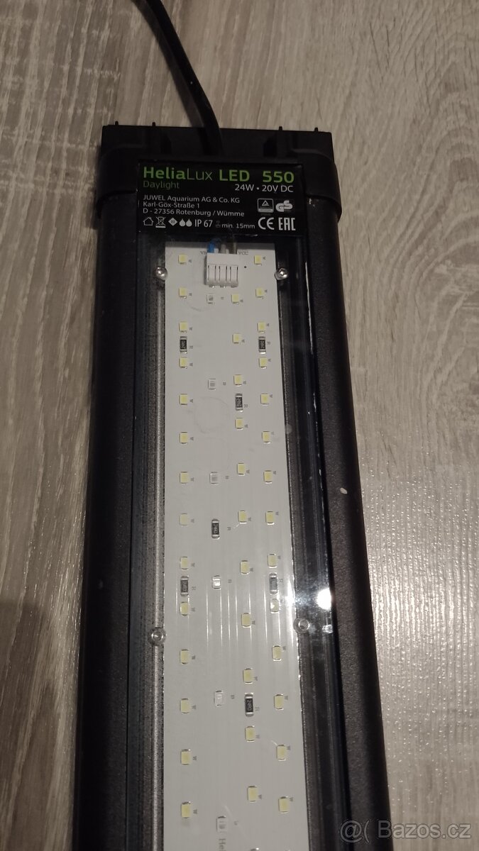 Akvárium 70l, světlo Juwel, filtr Eheim - 9