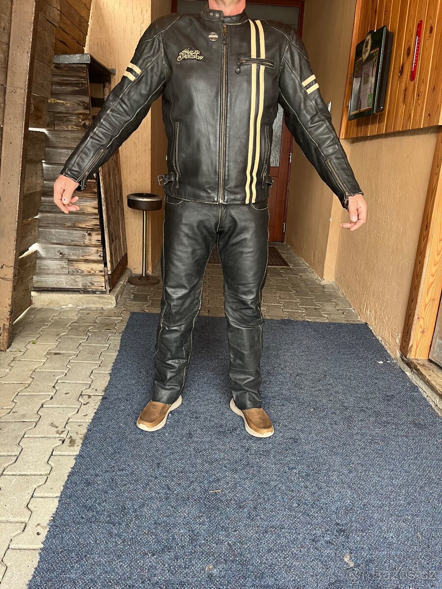 Halvarssons, kožená bunda a kalhoty - 9