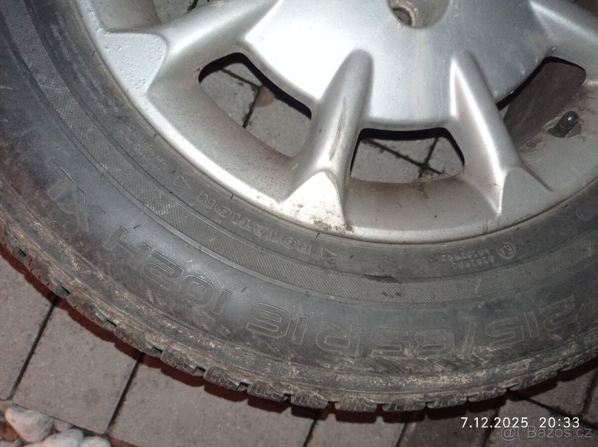 Zimní komplet al kola 16" ORIGINAL NISSAN X-Trail - 9