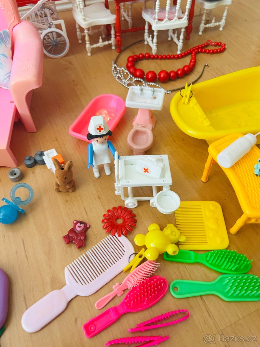 Retro hračky z 80.ket,kuchyň,skříň,křeslo,auto,atd. - 9