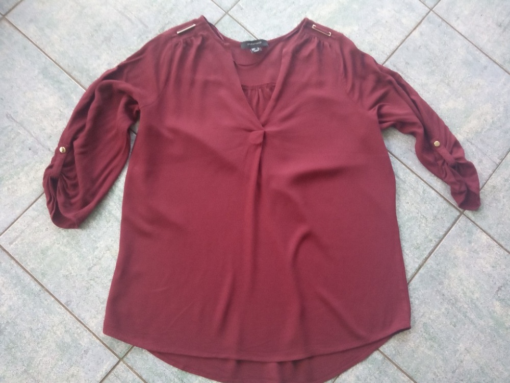 Dámská halenka/triko s 3/4 a dlouhým rukávem-vel. 38, 40, 42 - 9