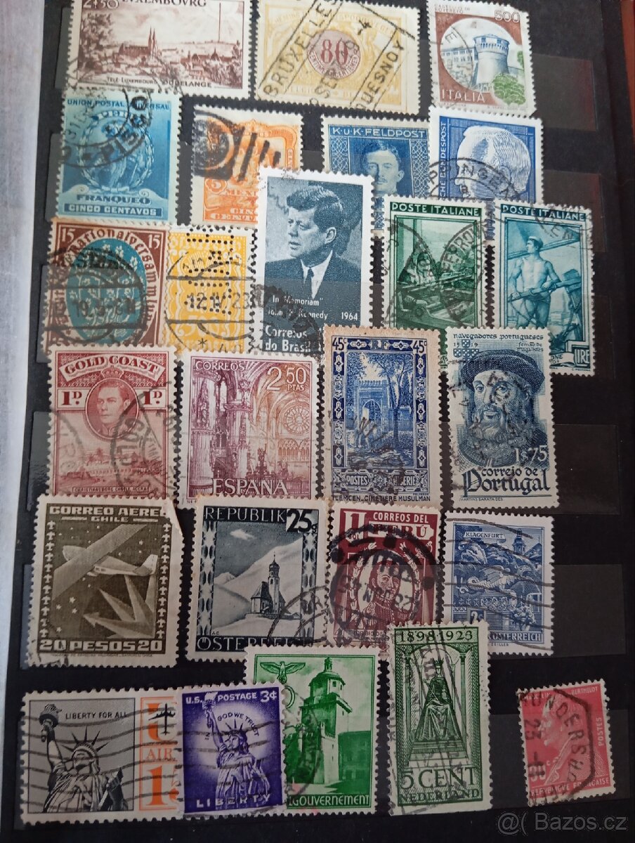 Poštovní známky, nález - 9