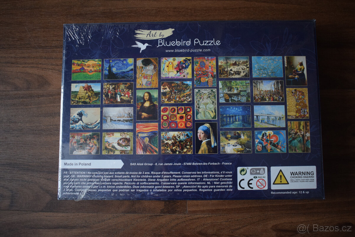 3 nová puzzle Bluebird 1000 dílků - 9