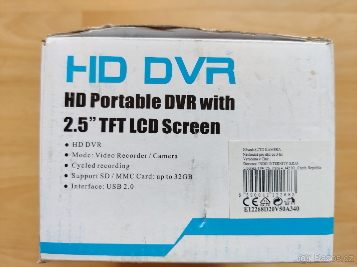 Prodám novou HD DVR kameru do auta - 9