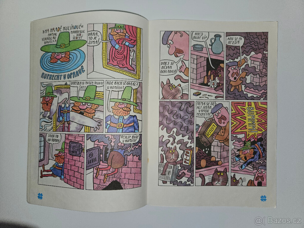 Čtyřlístek č. 137 - Poselství tamtamu - Original - NELUŠTĚNÝ - 9