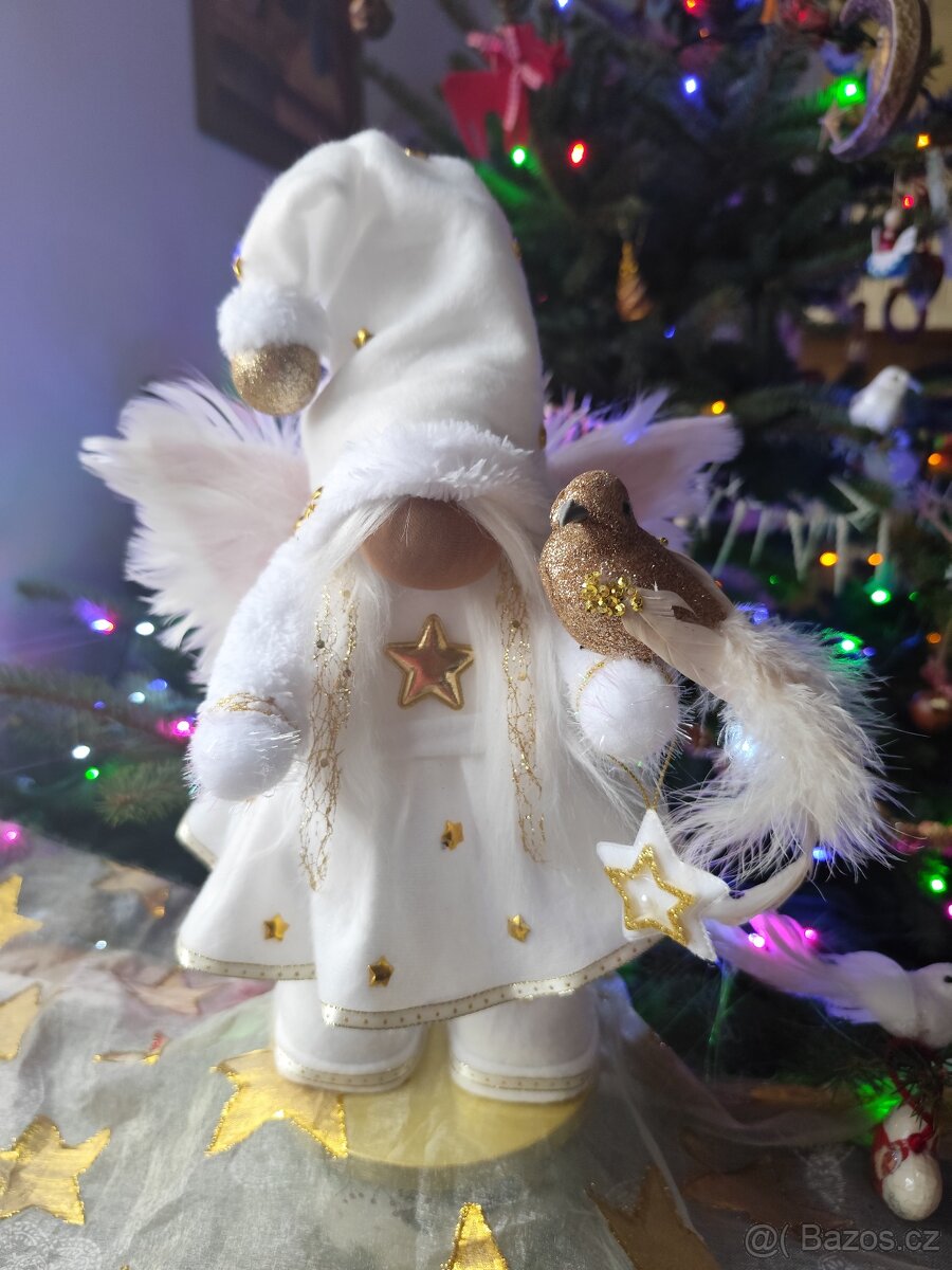 Skřítek Andělka 34cm panenka - 9