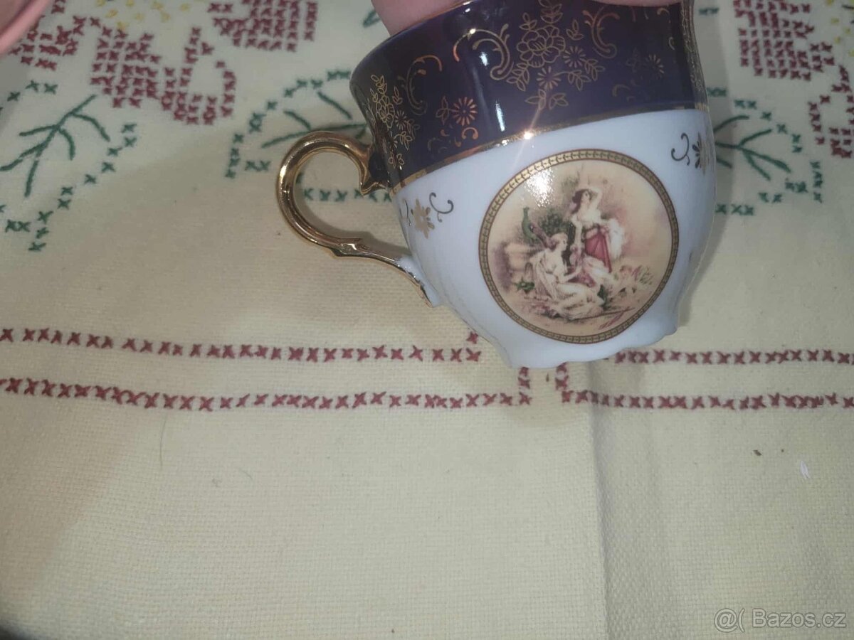 porcelánové šálky s podšálky VERONI -pozůstalost - 9