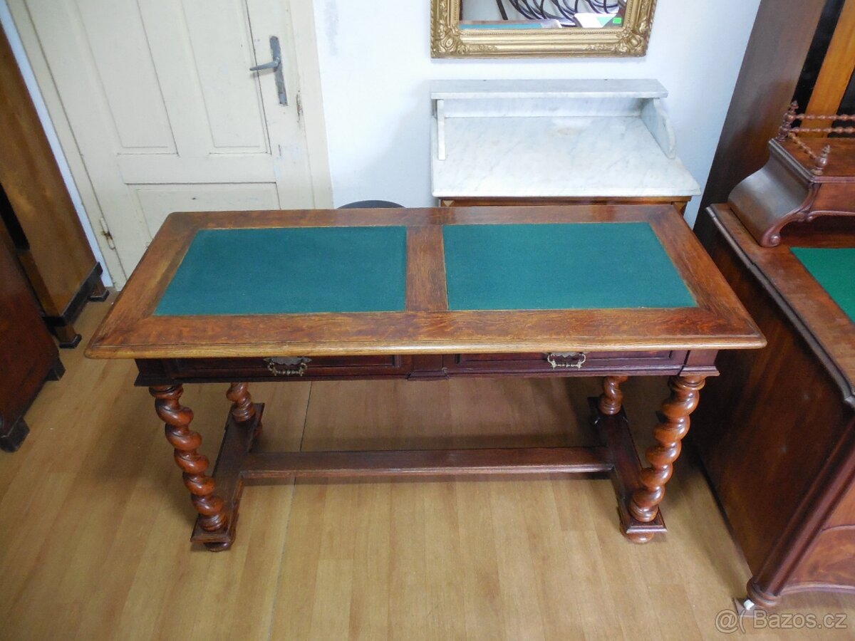 Psací stůl historismus - 9