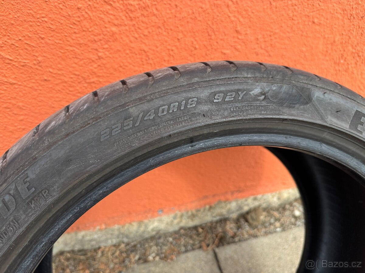 BMW E46 sada pneu 18" - 9