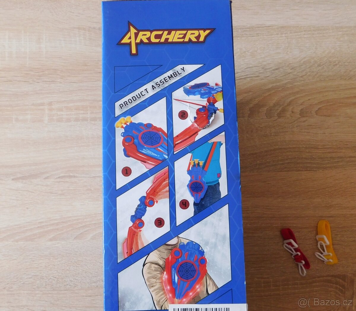 dětská lukostřelecká sada s LED světlem - 9