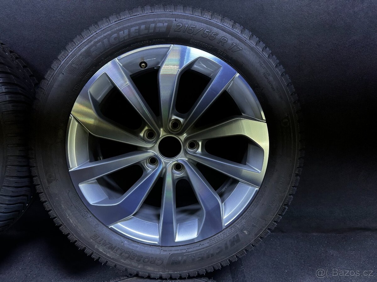 VW T-Roc T-Cross Zimní alu kola 255/55 R17 Michelin Cross - 9