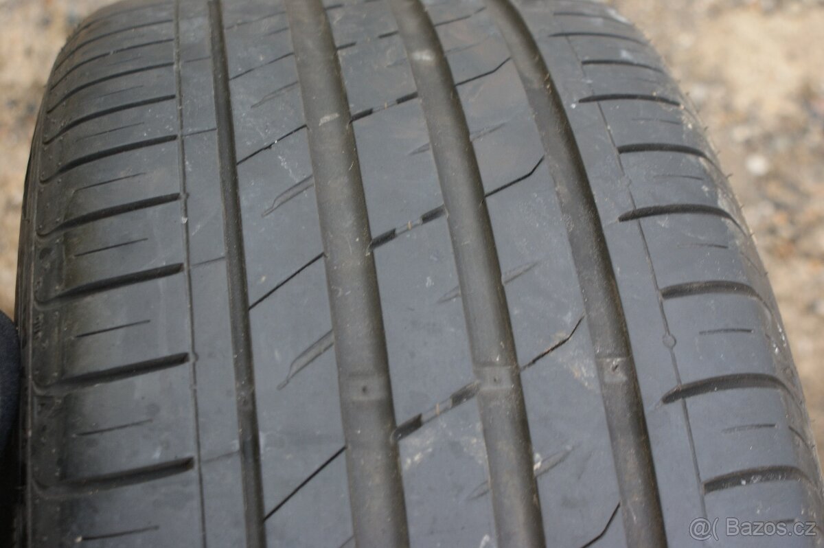 R17 alu kola BMW 5x120 dvourozměr pěkné a letní pneu - 9