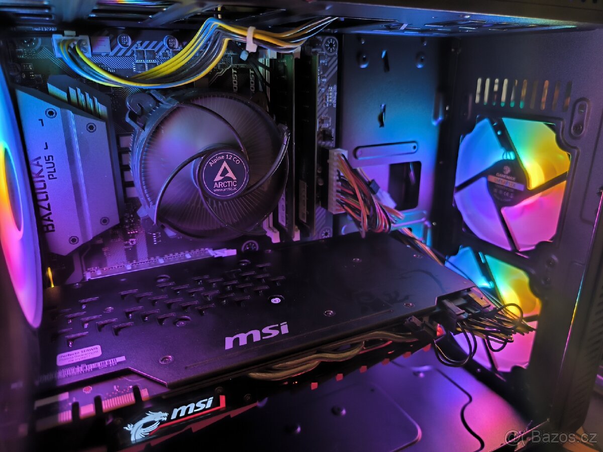 KOMPLET HERNÍ PC SESTAVA I5 8400 GTX 1070 8GB WIN 11 - 9