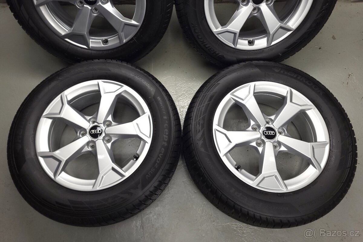 17"Originál Audi Q3 Kodiaq Tiguan 5x112 zimní pneu 7mm - 9