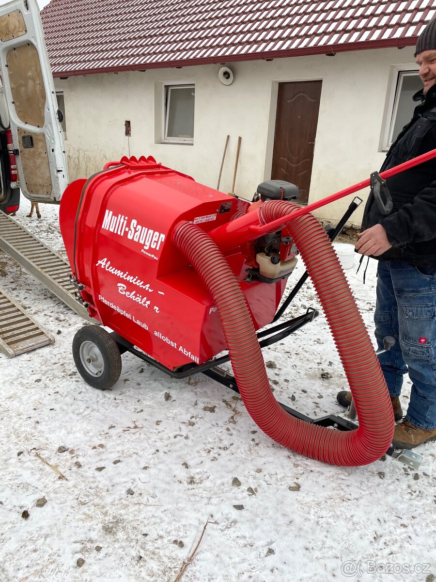 Multi Sauber MCS 520, vysavač trusu, listí - 9