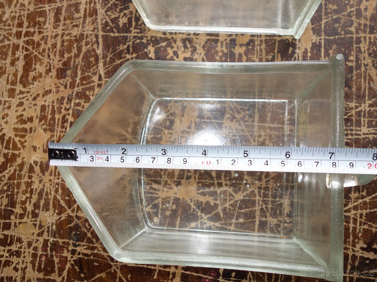 Skleněné kořenky, dozy, stejné, 6 kusů - 9