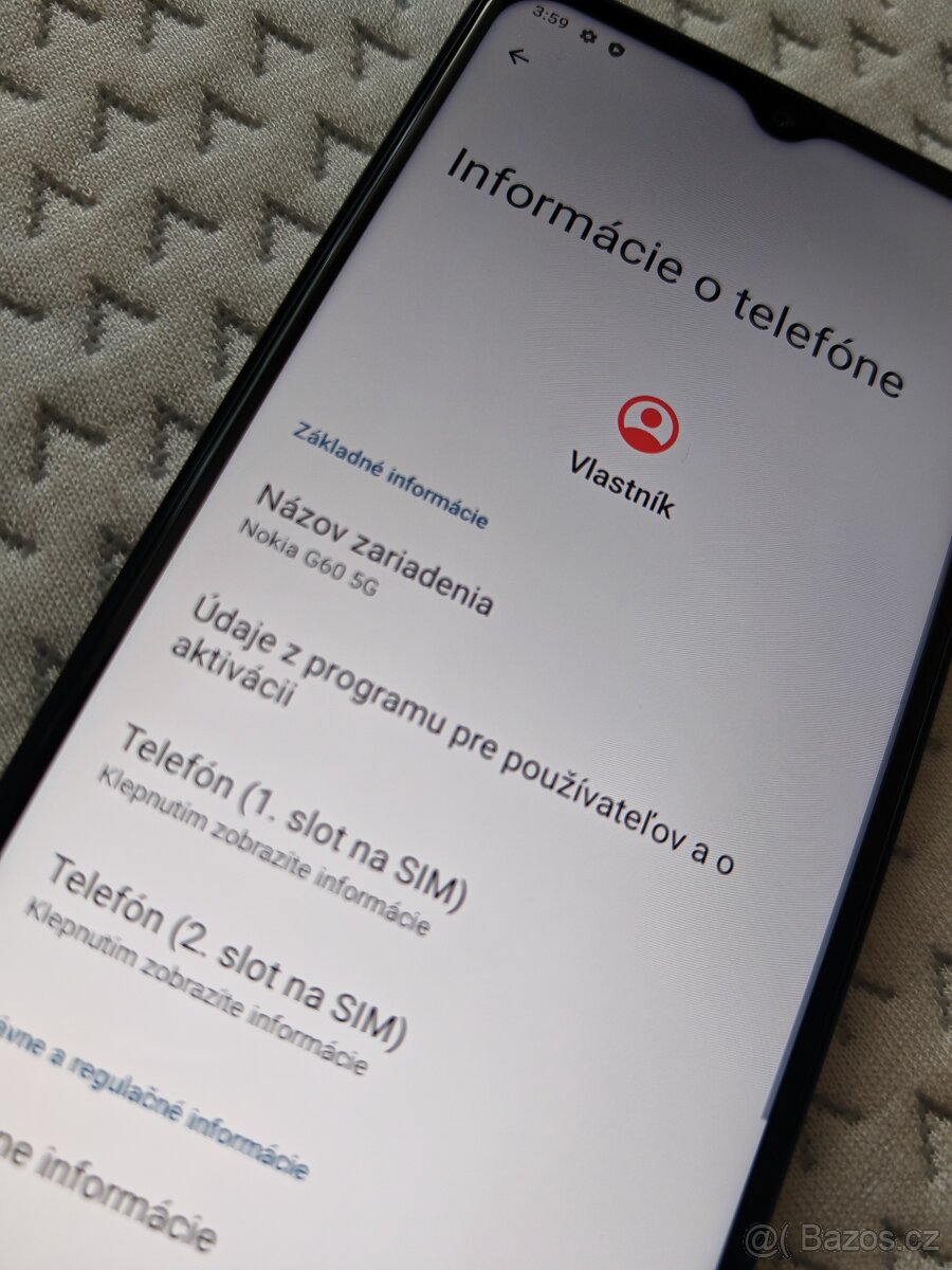HMD nokia G60 5G 6/128 android - 9