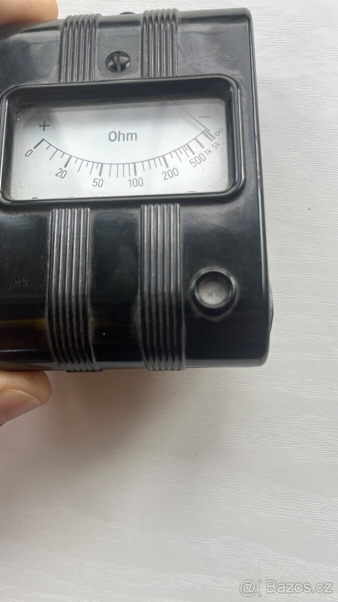 Analogový měřič odporu - ohmmetr - 9