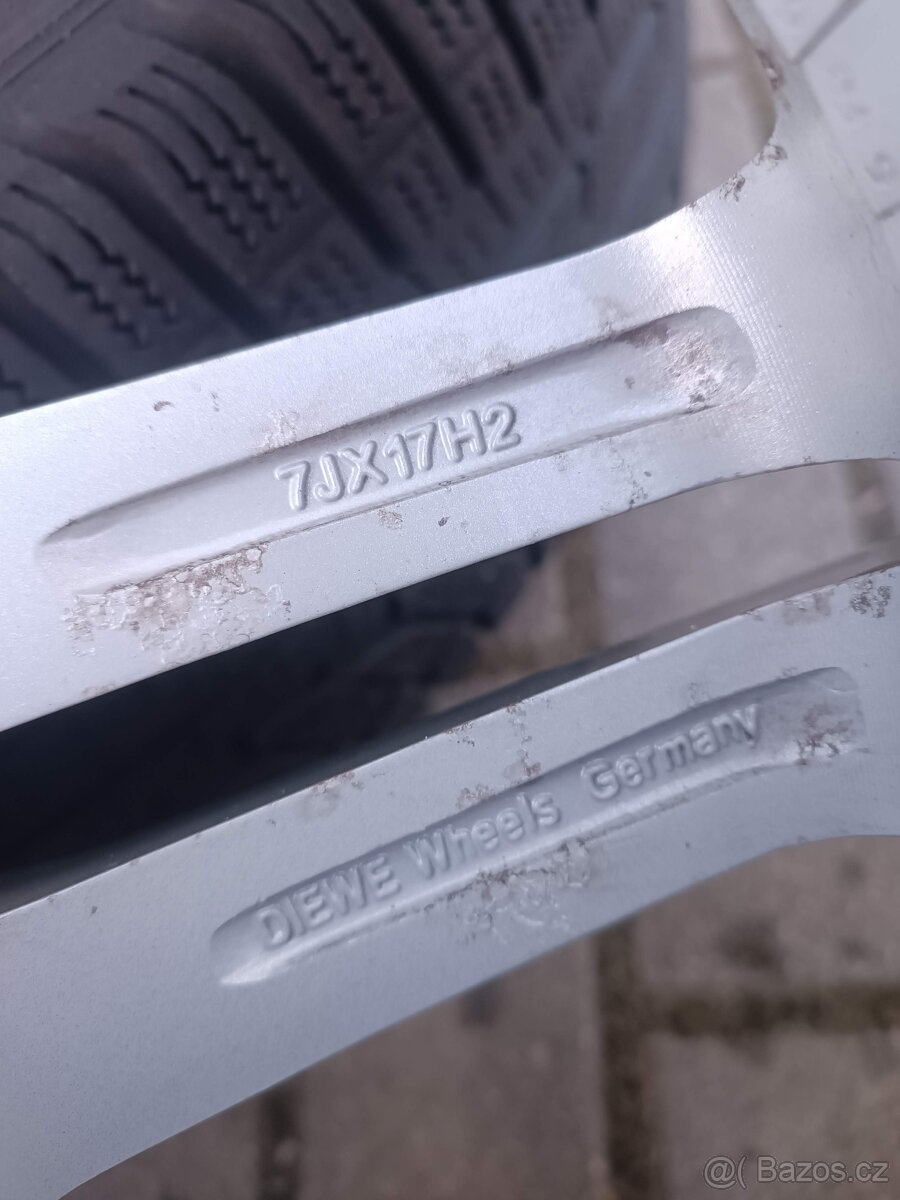 462. Alu kola 5x108 235/55/17 s TPMS Ford - 9