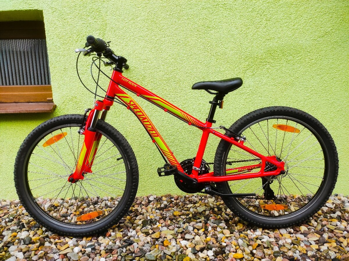Značkové dětské kolo SPECIALIZED 24" (oranžová) - 9